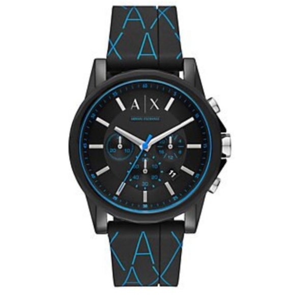 Armani Exchange unisex Chronograph Silicone Watch